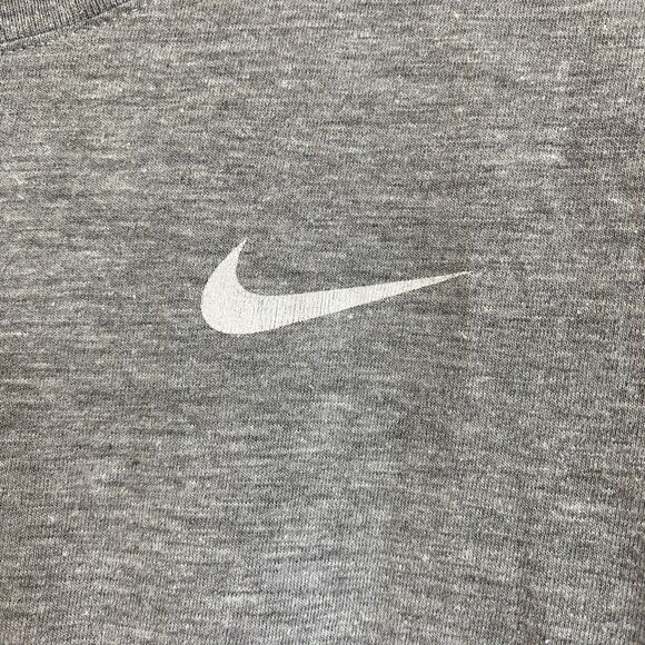 The Nike Tee long sleeve womens grey sz S athleisure casual soft - Picture 2 of 7